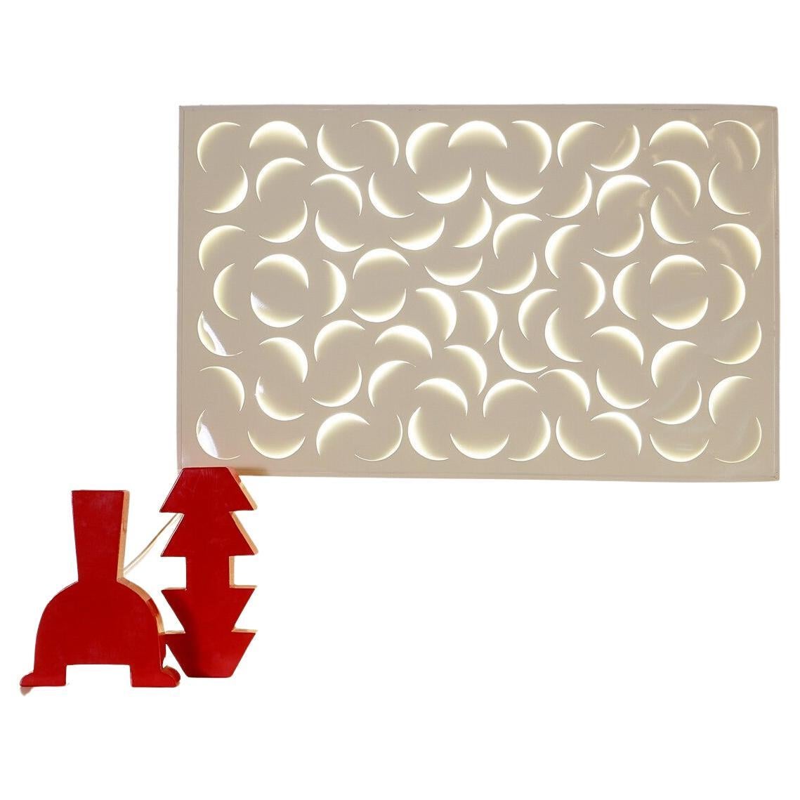 Giacomo Benevelli ''Arabesco'' Applique scultorea, Italia 1965