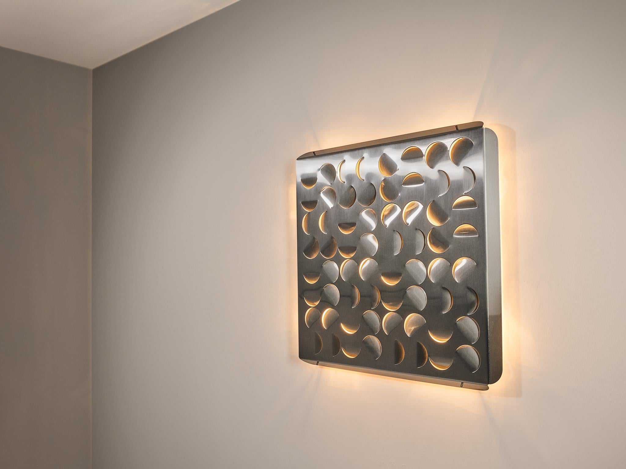 Giacomo Benevelli for Missaglia 'Arabesco' Wall Light Sculpture In Good Condition For Sale In Waalwijk, NL