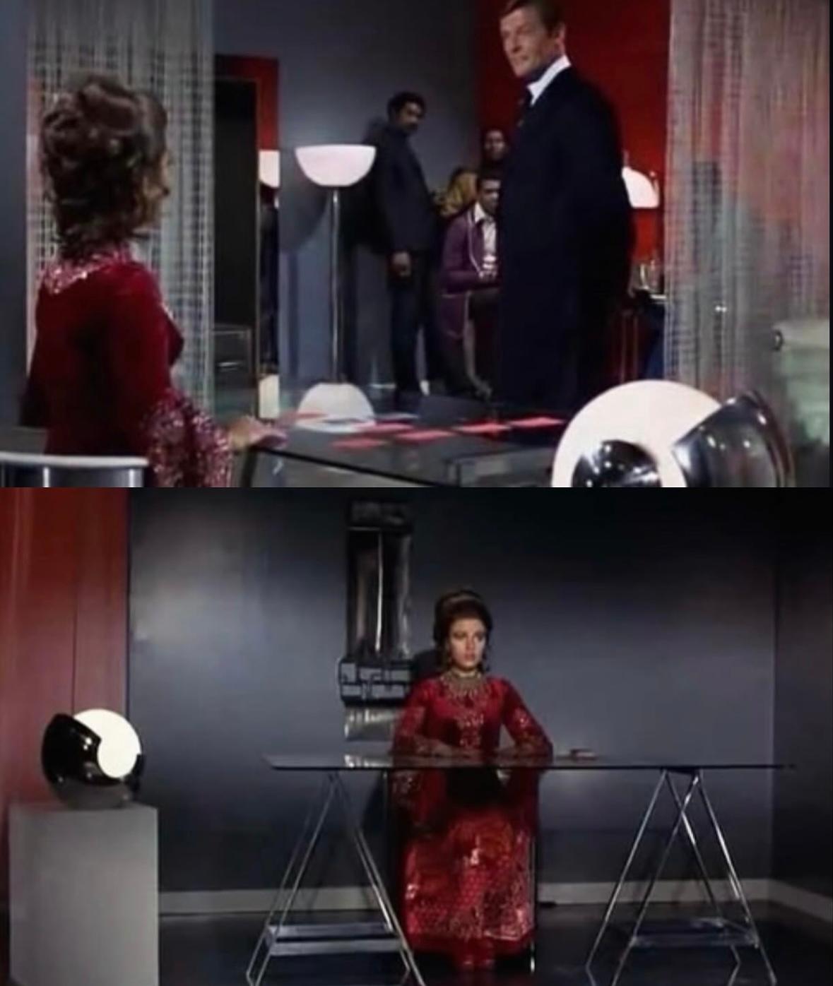 Lámpara de sobremesa Giacomo Benevelli Modelo Roto para Missaglia, Italia, circa 1970 Acero inoxidable en venta