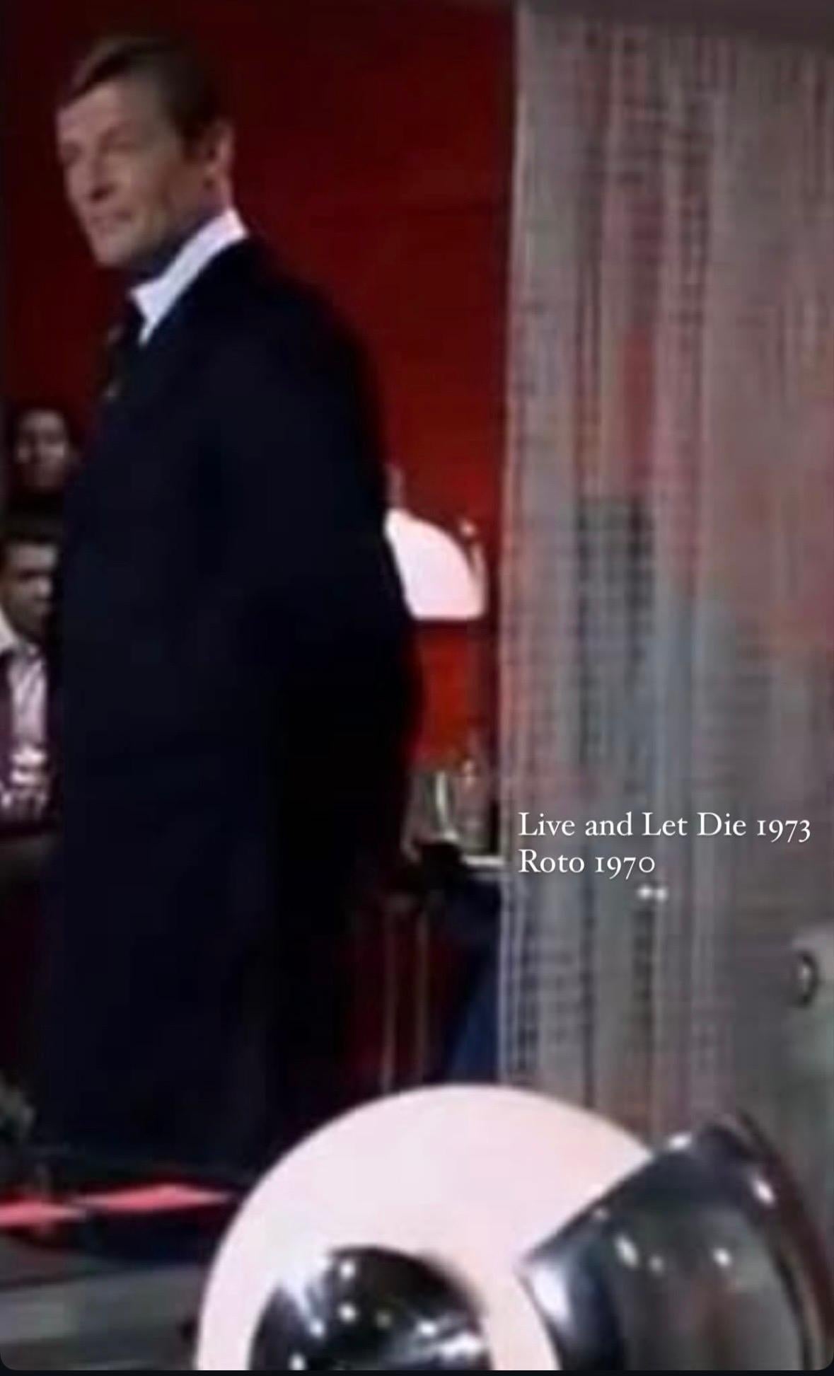 Lámpara de sobremesa Giacomo Benevelli Modelo Roto para Missaglia, Italia, circa 1970 en venta 1