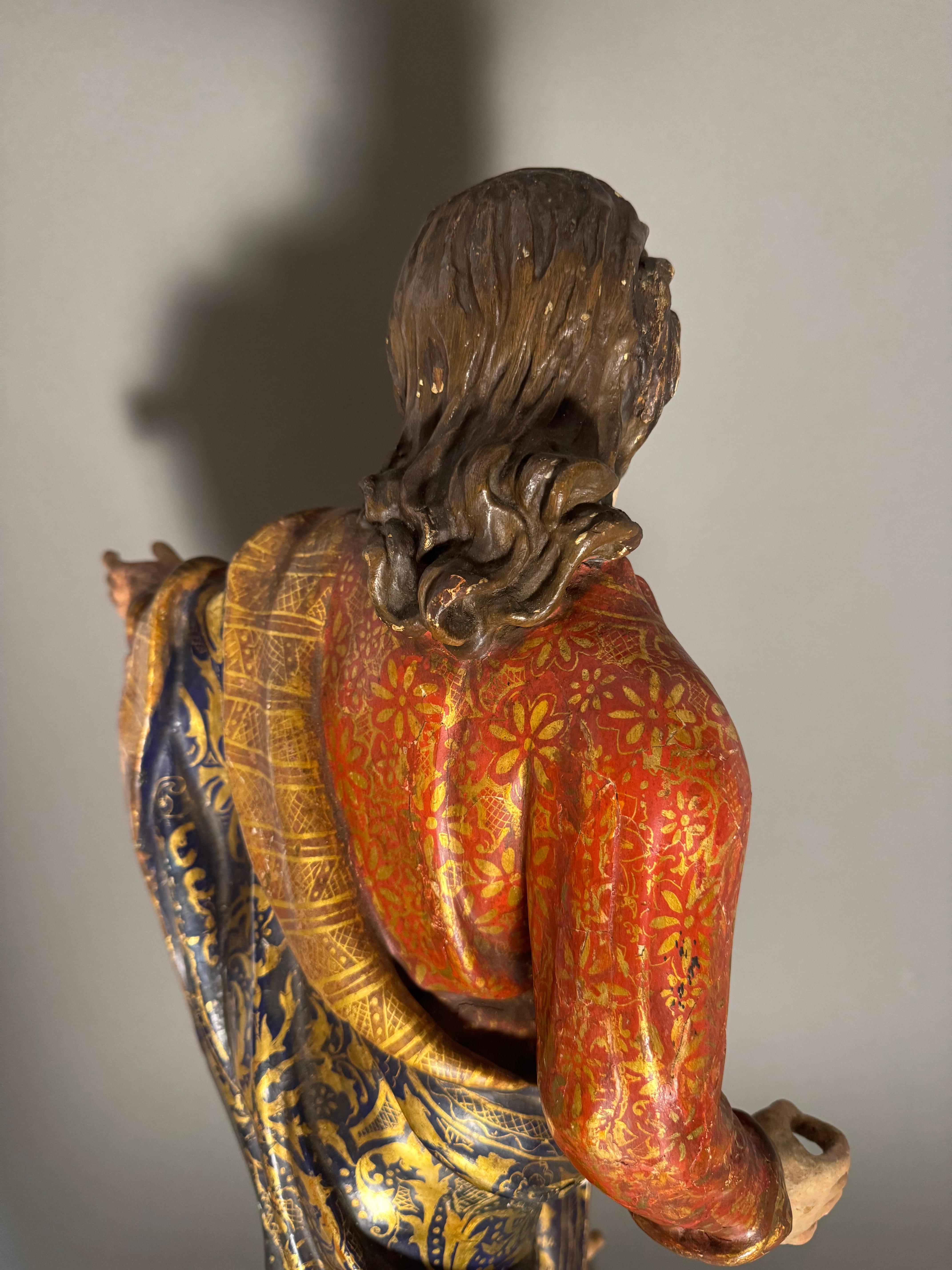 Fino al XVIII secolo Giacomo Bertesi, scultura raffigurante Cristo - seconda metà del XVII secolo in vendita