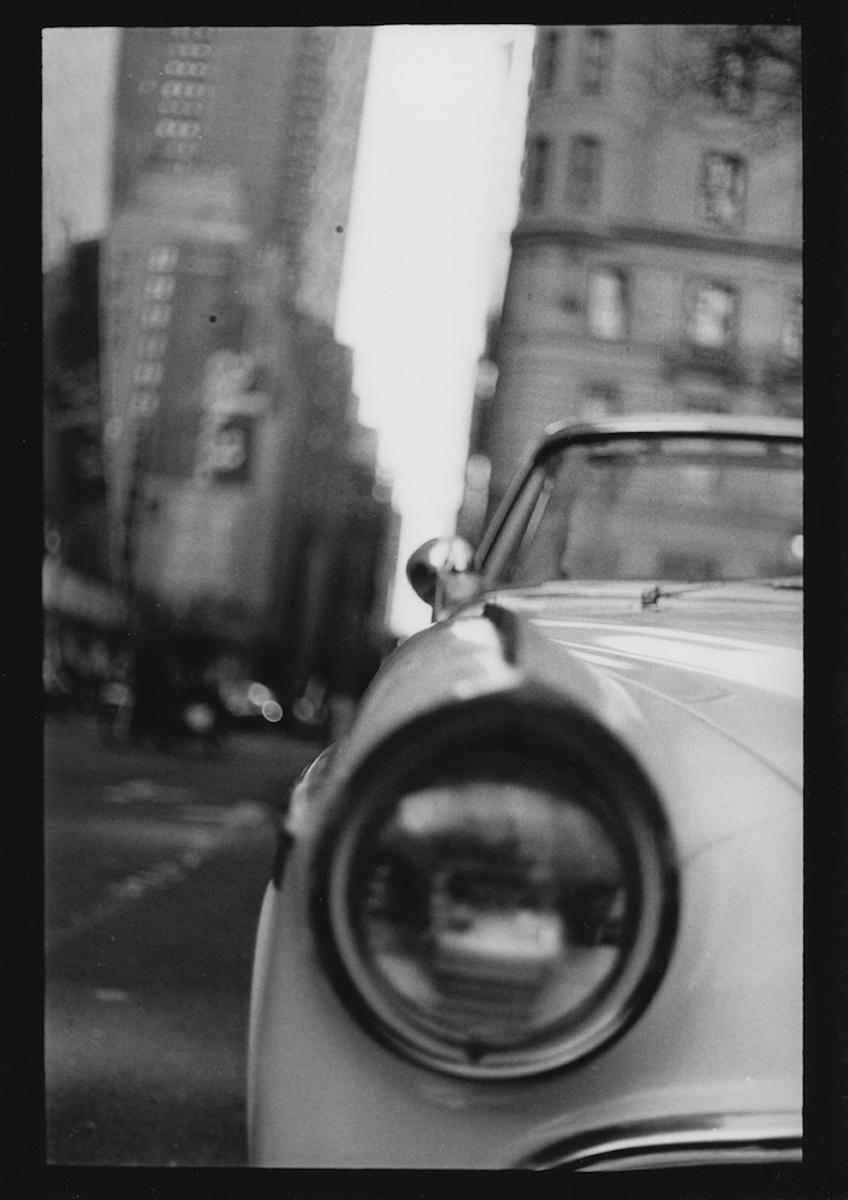 Untitled #18 (Car Plaza Hotel) from New York - Black and White Photography