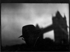 Untitled #5 (Man Glasses Tower Bridge) from Eternal London - Giacomo Brunelli