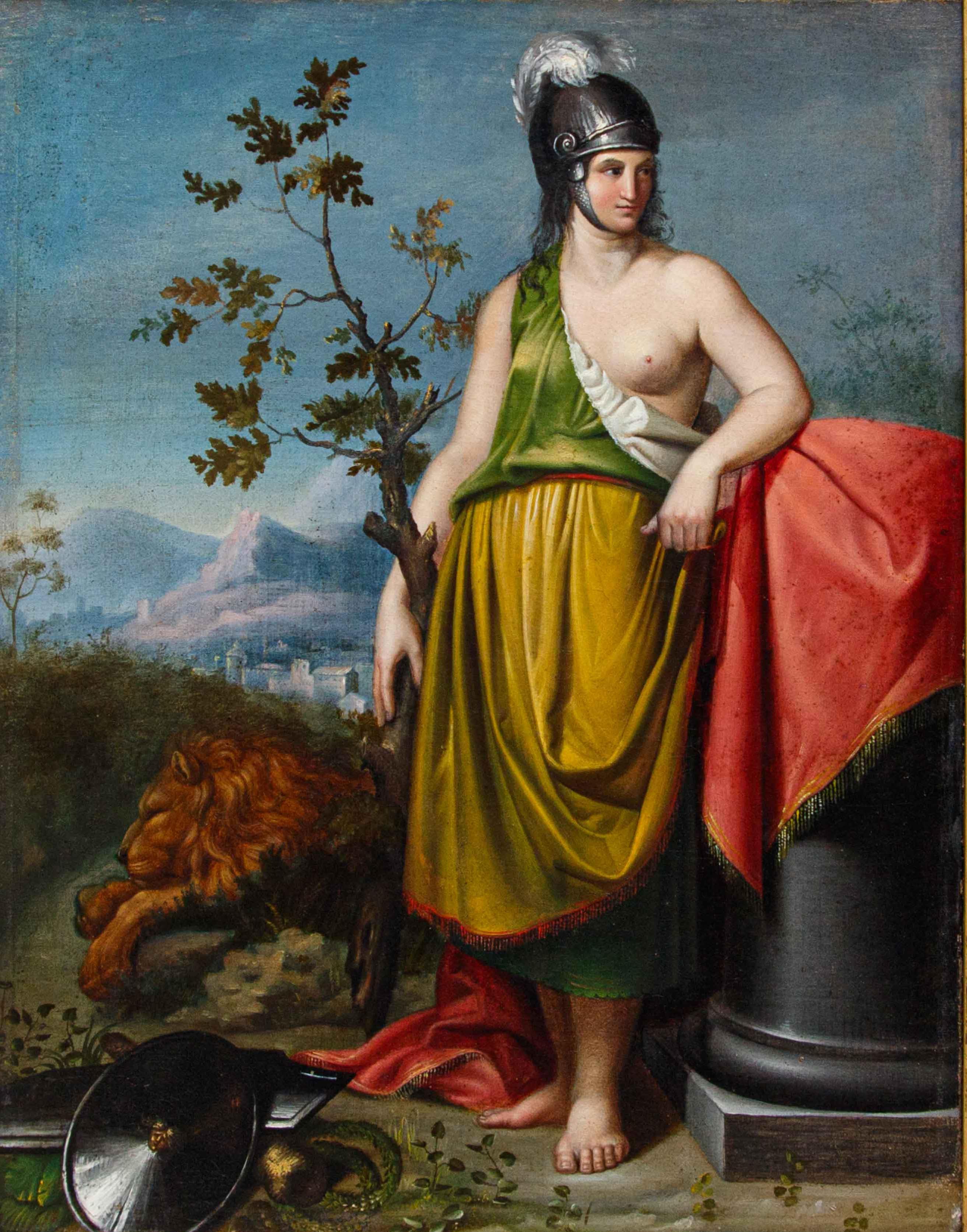 Giacomo Casa (Conegliano, 1827 - Rom, 1887), Allegorie von Venedig im Angebot 4
