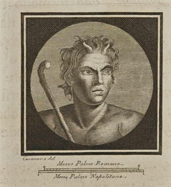 Satyr - Etching by Giacomo Casanova - 18th Century