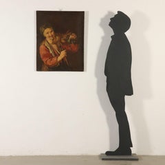 Painting by Giacomo Francesco Cipper Old Farmer with Hare 1600s