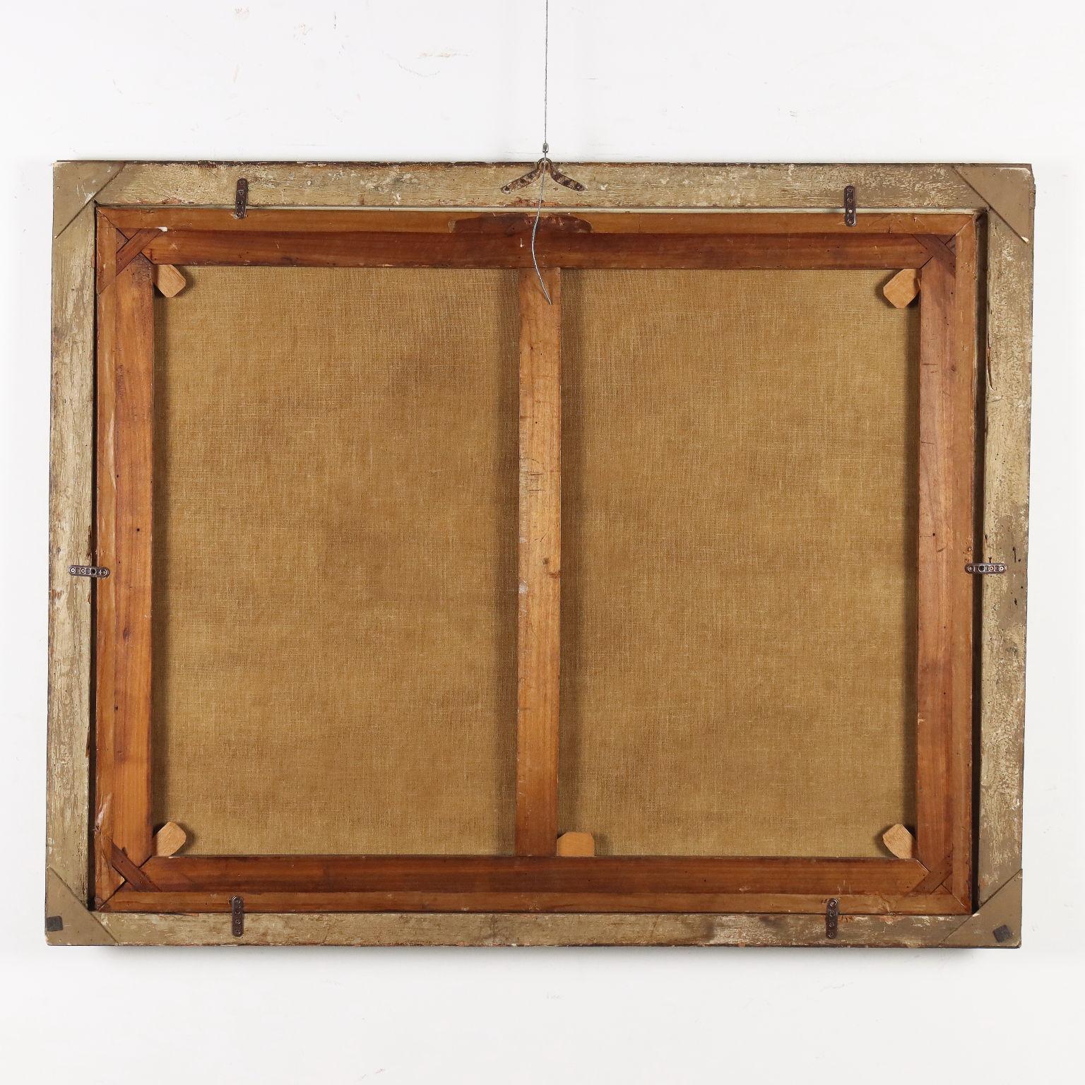 Umwerbender Kirschenverkäufer und zwei Ringer um 1720. im Angebot 7