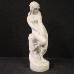 20th Century White Marble Italian Sculpture The Emancipation of Slavery, 1930