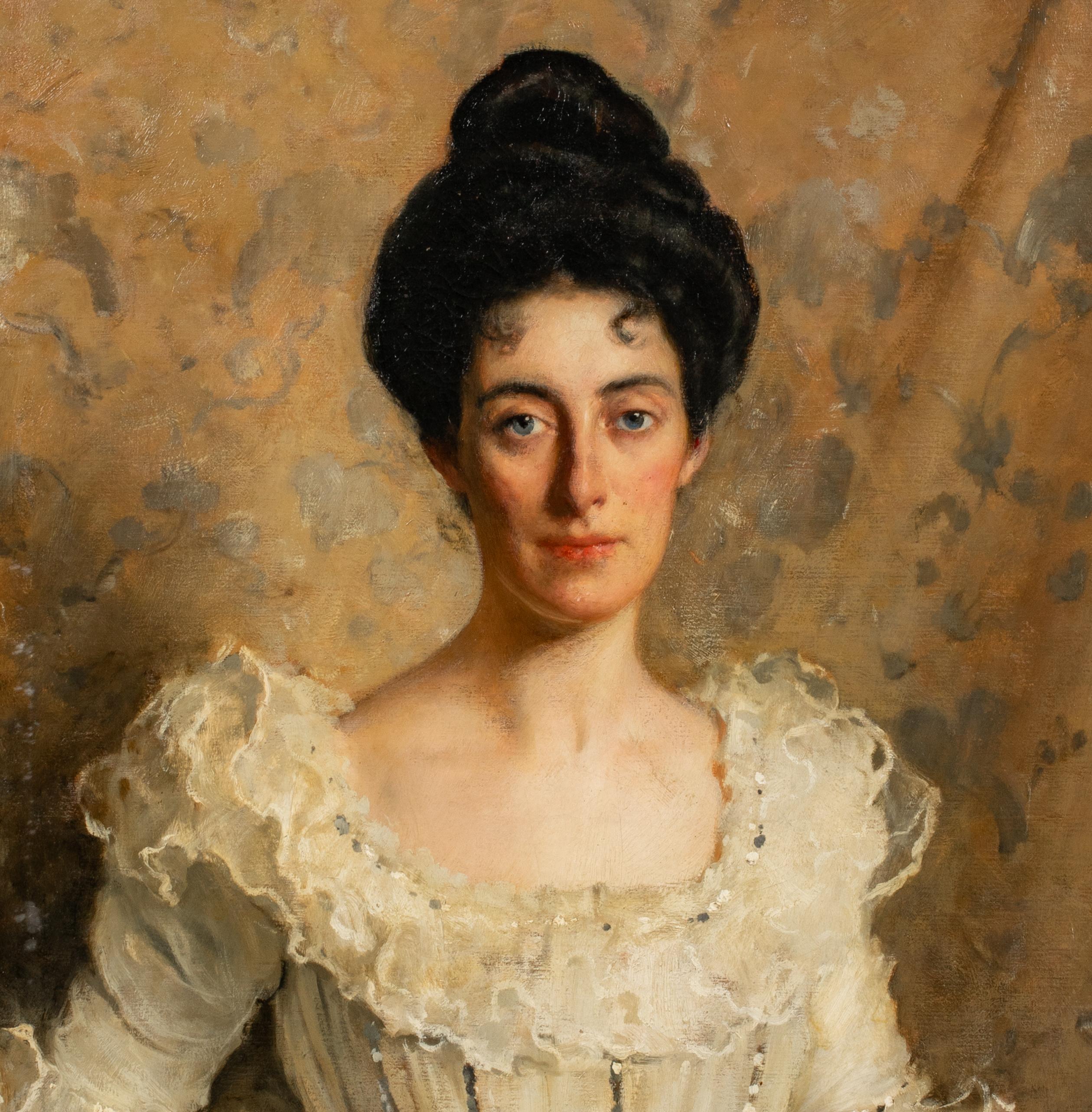 Ritratto di signora italiana, XIX secolo   GIACOMO GROSSO (1860-1938) 2
