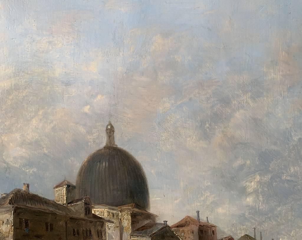 Giacomo Guardi (Venediger Meister) – Gemälde aus der Sicht von Venedig aus dem späten 18. Jahrhundert  im Angebot 5