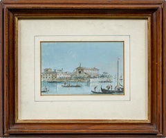 Giacomo Guardi (Venetian vedutist) - late 18th century painting - Venice View