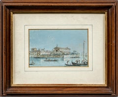 Giacomo Guardi (Venice, 1764 – Venice, 1835) - Giacomo Guardi (Venetian vedutist) - late 18th century painting - Venice View Giacomo Guardi (Venetian vedutist) - late 18th century painting - Venice View