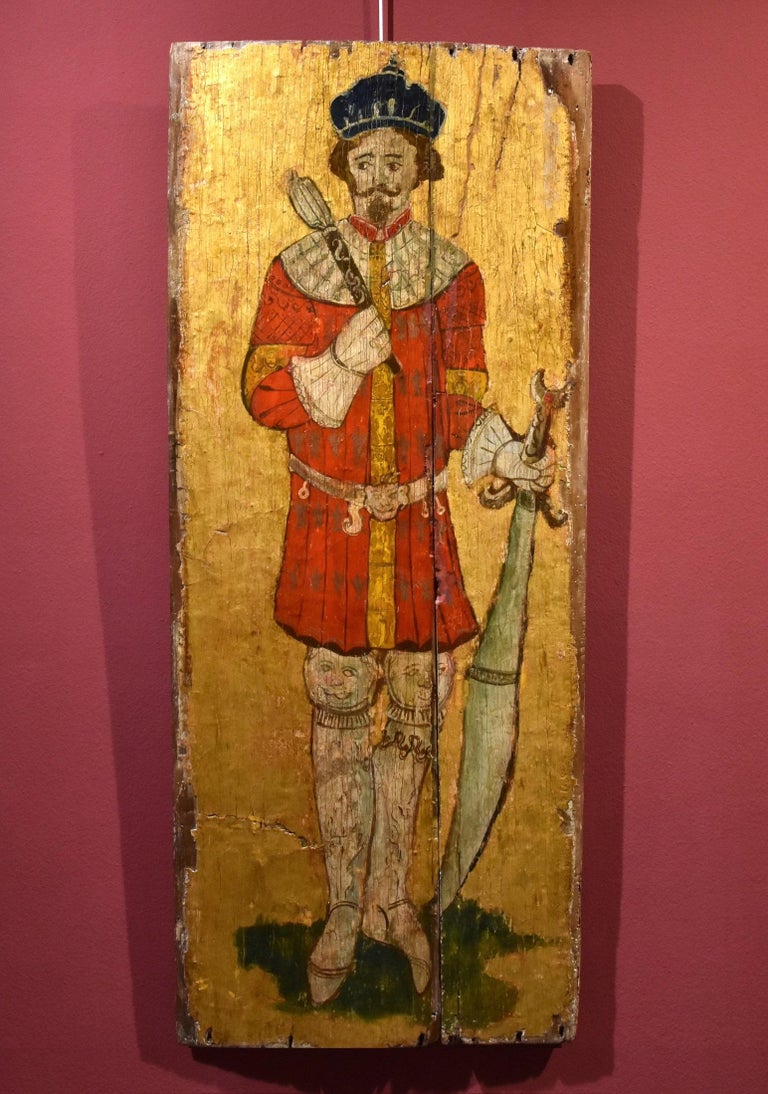 Portrait Warrior Paint Oil on canvas Old master 16/17th Century