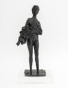 Giacomo Manzu "Ballerina" Patinierte Bronze, 1962