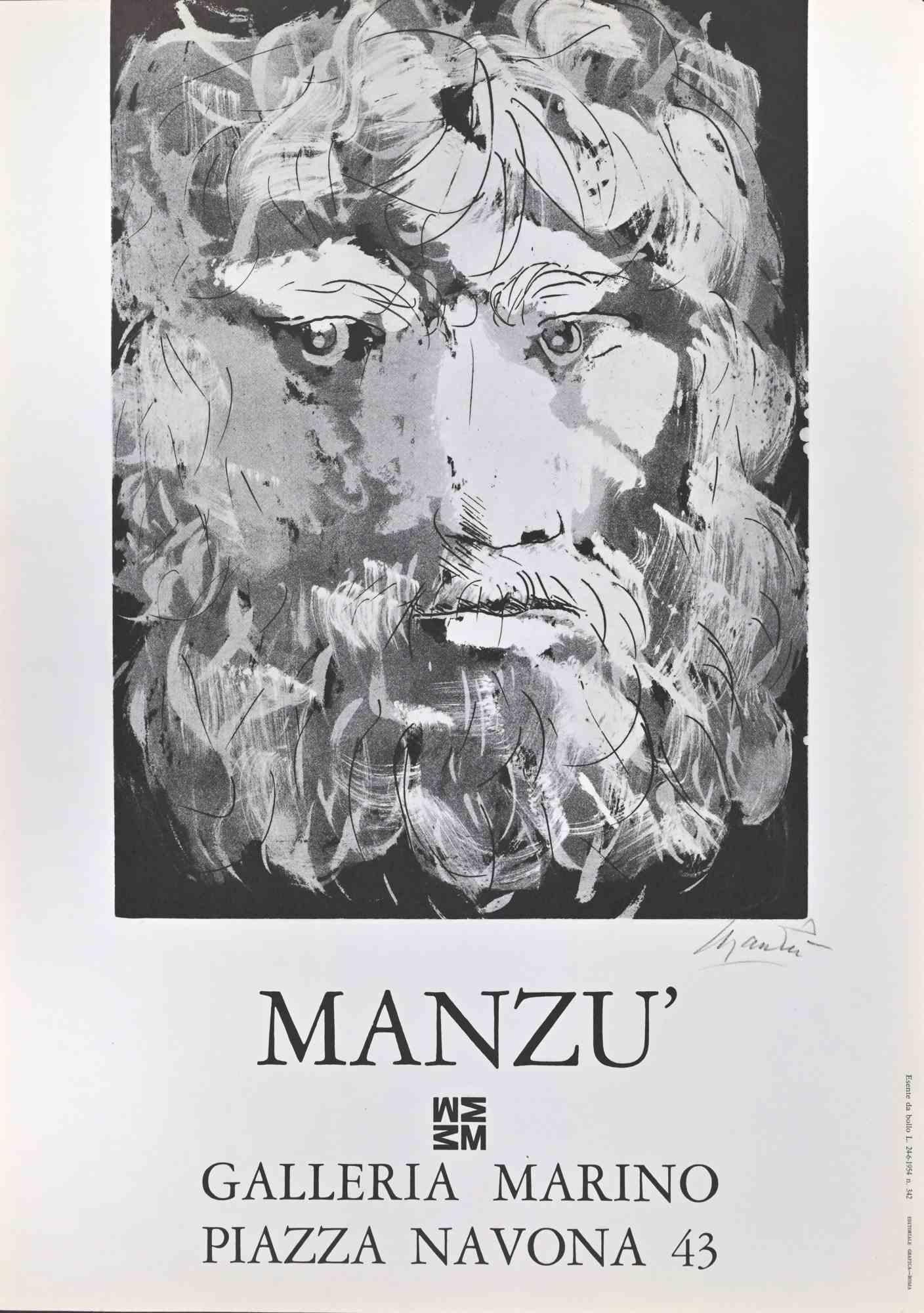 Giacomo Manzú Figurative Print - Giacomo Manzù -  Offset Print after Giacomo Manzu - 1970s