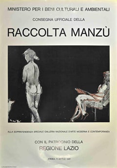 Vintage Manzu Collection -  Offset Print after Giacomo Manzu - 1981