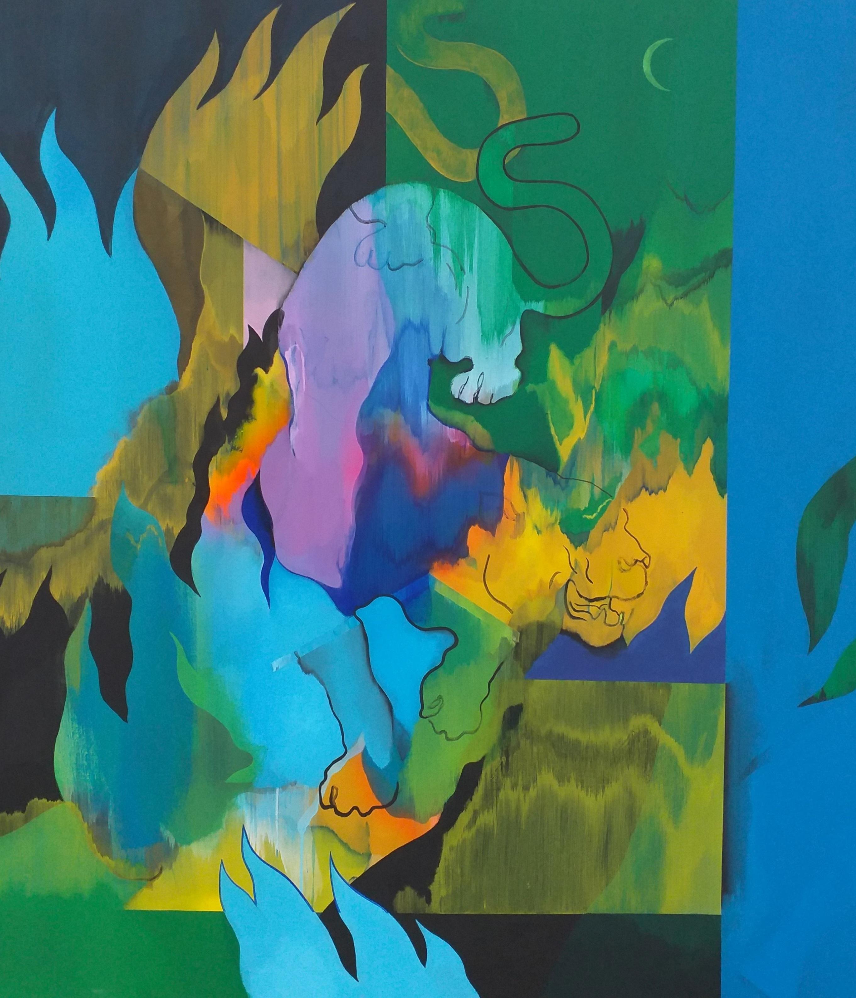 Landscape Painting di Giacomo Modolo - Redemption run