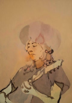 Untitled with big hat