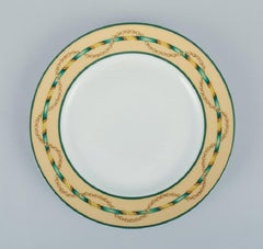 Giacomo Passera für Porcelaine de Paris, Satz mit vier Tellern