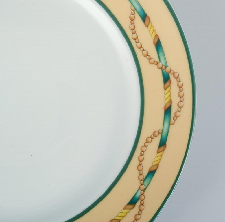 French Giacomo Passera for Porcelaine de Paris, Set of Four Plates For Sale