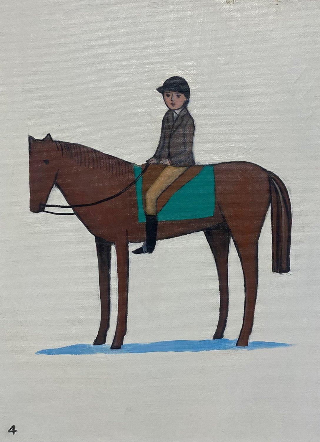 Portrait Painting di Giacomo Piussi - Salita a cavallo 4, Florance, Italia