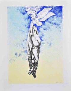 Assunzione in cielo - Serigrafia di Giacomo Porzano - Anni '70