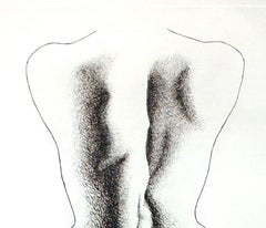 Double Face B - Eau-forte originale de Giacomo Porzano - 1972