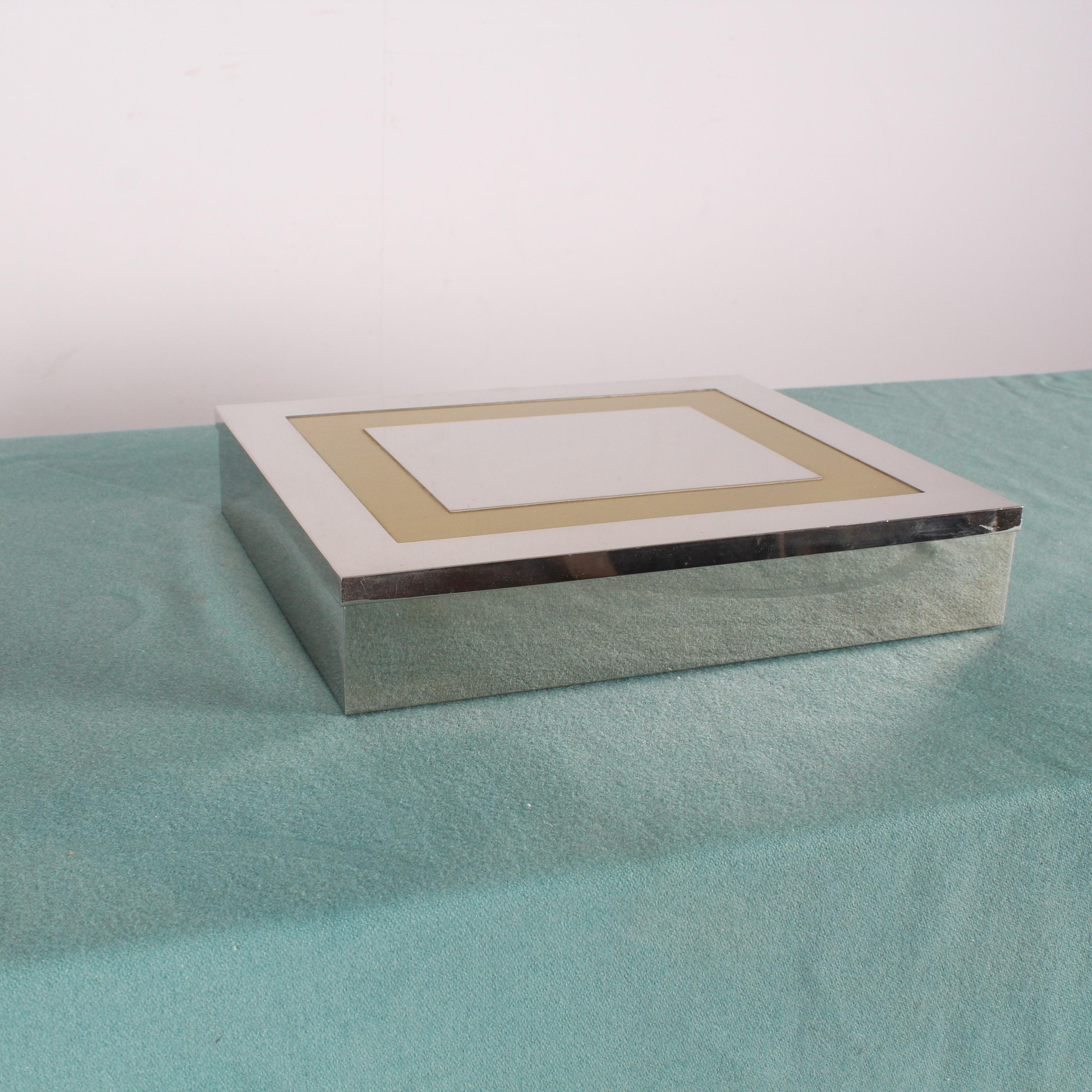 Late 20th Century Midcentury Jewelry Box Giacomo Sinopoli by Liwan's Rome Italy 1970s