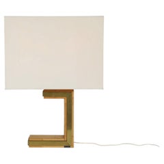 Giacomo Sinopoli Geometric Cantilever Table Lamp, Italy