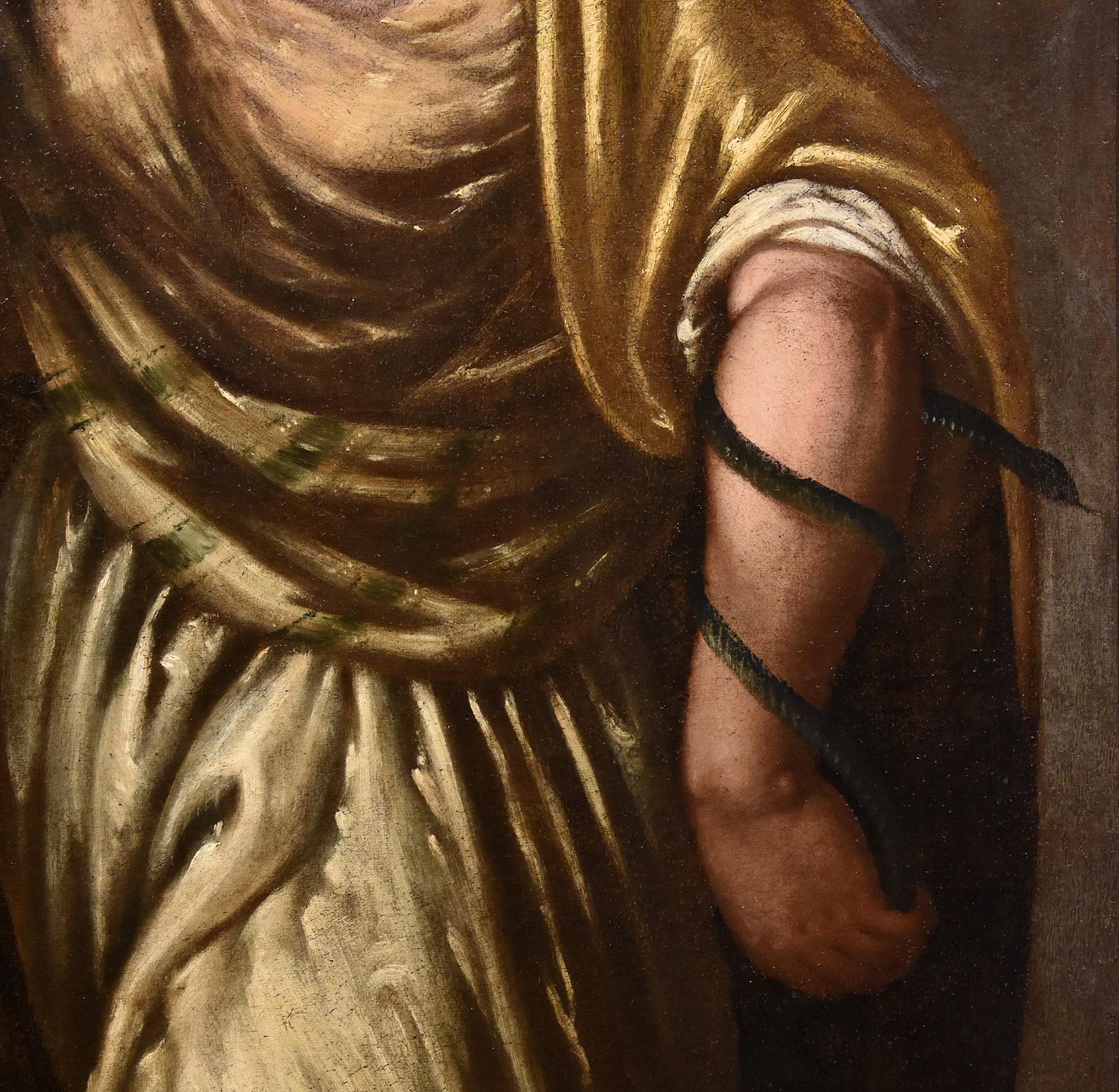 Allegory Weisheit Stella Gemälde Öl auf Leinwand Alter Meister 16./17. Jahrhundert Italien Kunst im Angebot 4