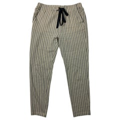 Giada Forte Navy Striped Pants
