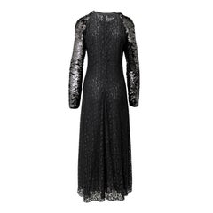 Giamba by Giambattista Valli Sequin and Lace Dress - '10s