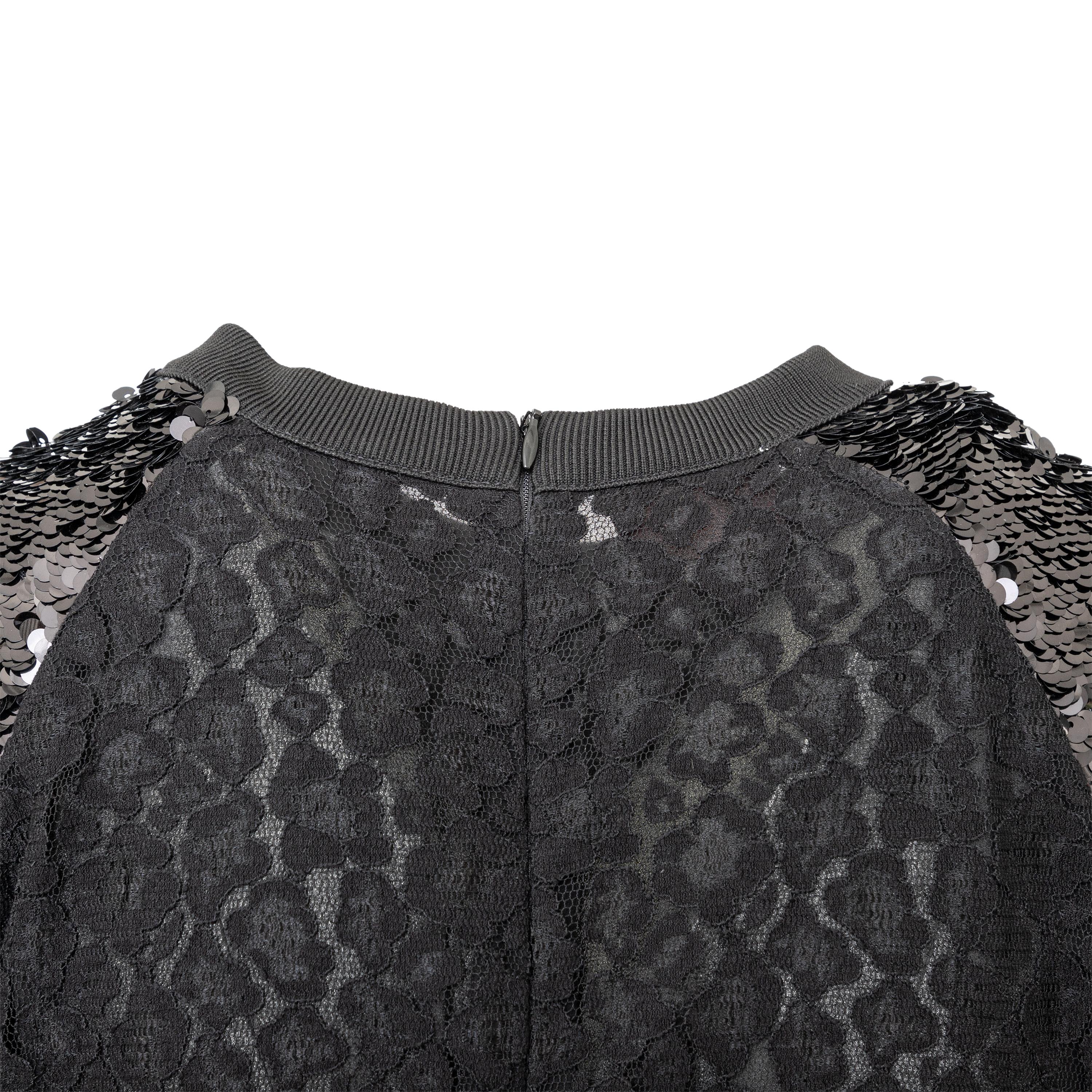 Giamba by Giambattista Valli Sequin and Lace Dress - '10s For Sale 3
