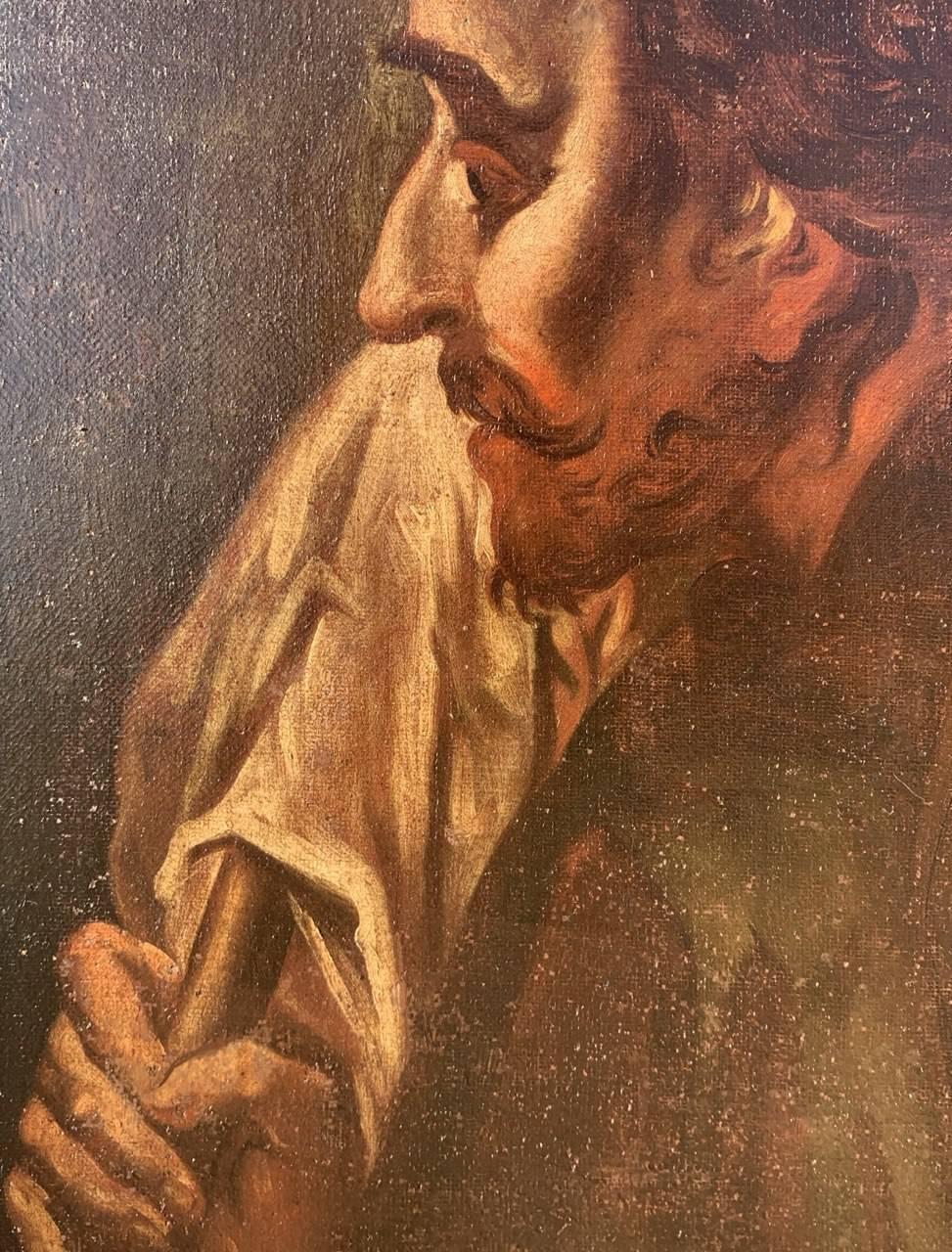 Taller de Giambattista Piazzetta (maestro italiano) - Pintura de figuras del siglo XVIII en venta 3