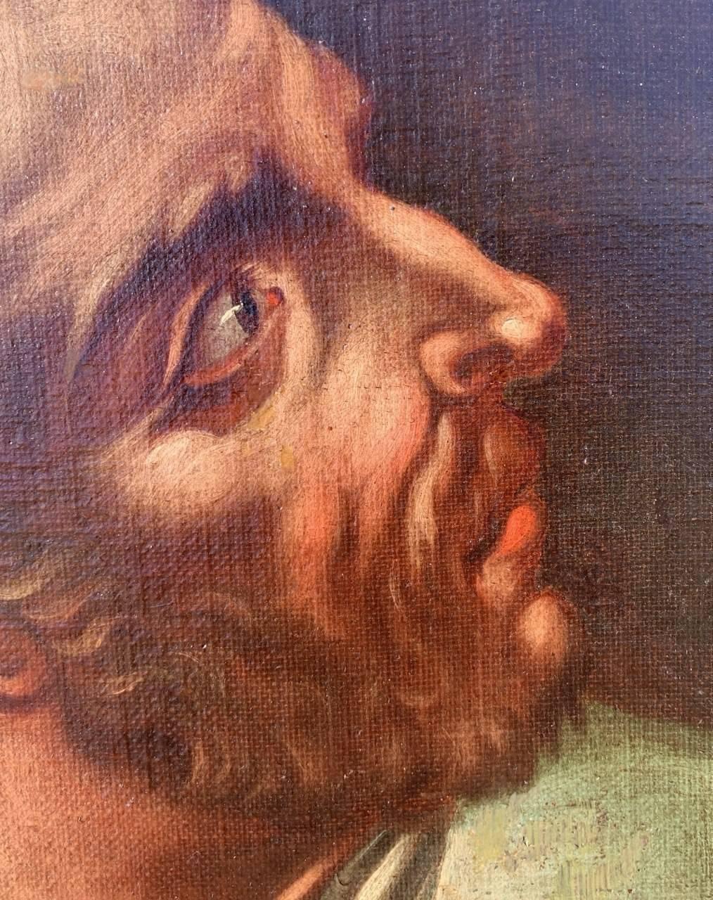 Giambattista Piazzetta workshop (Italian master) - 18th century figure painting im Angebot 4