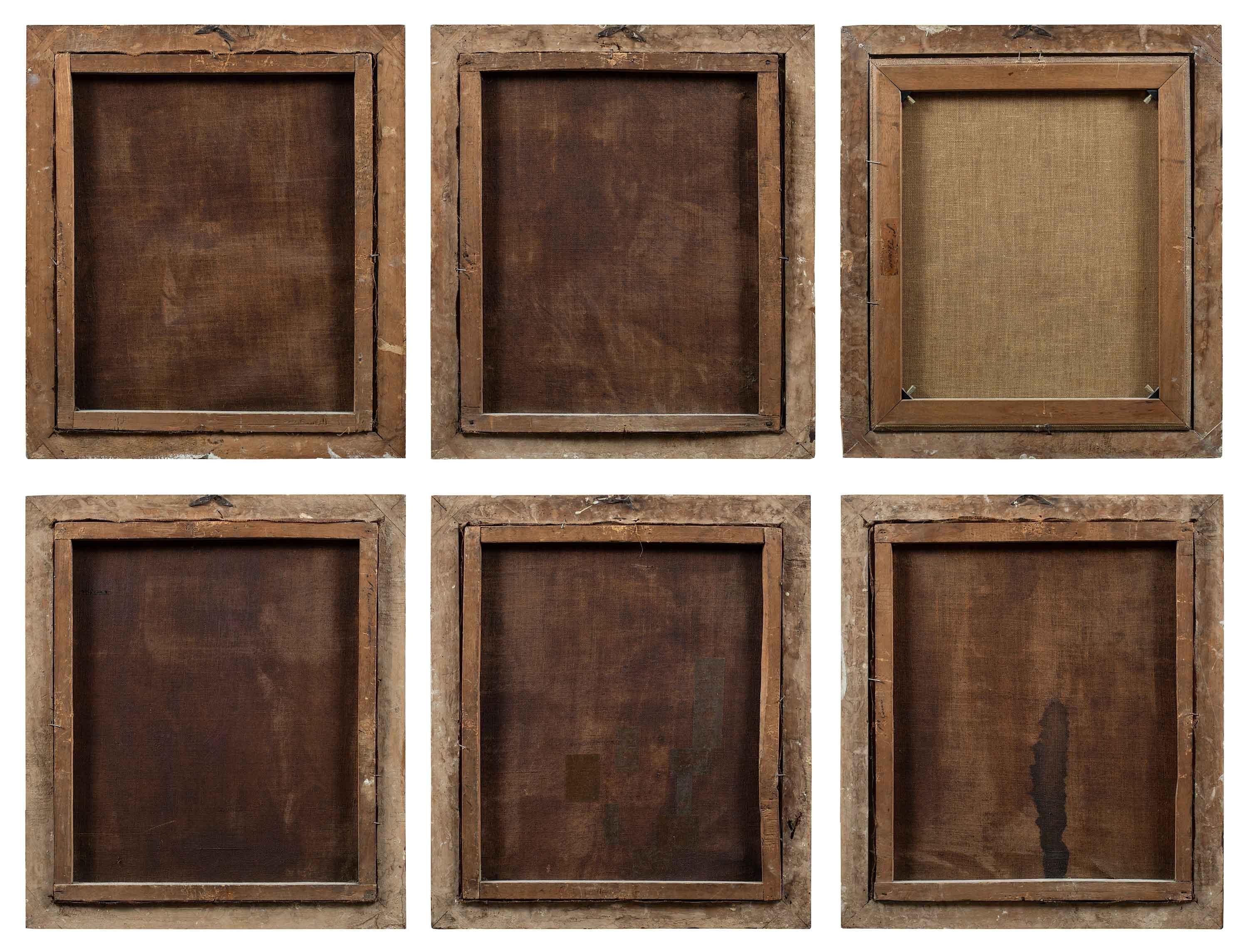 Giambattista Piazzetta workshop (Venetian) - Set of six 18th century paintings For Sale 13