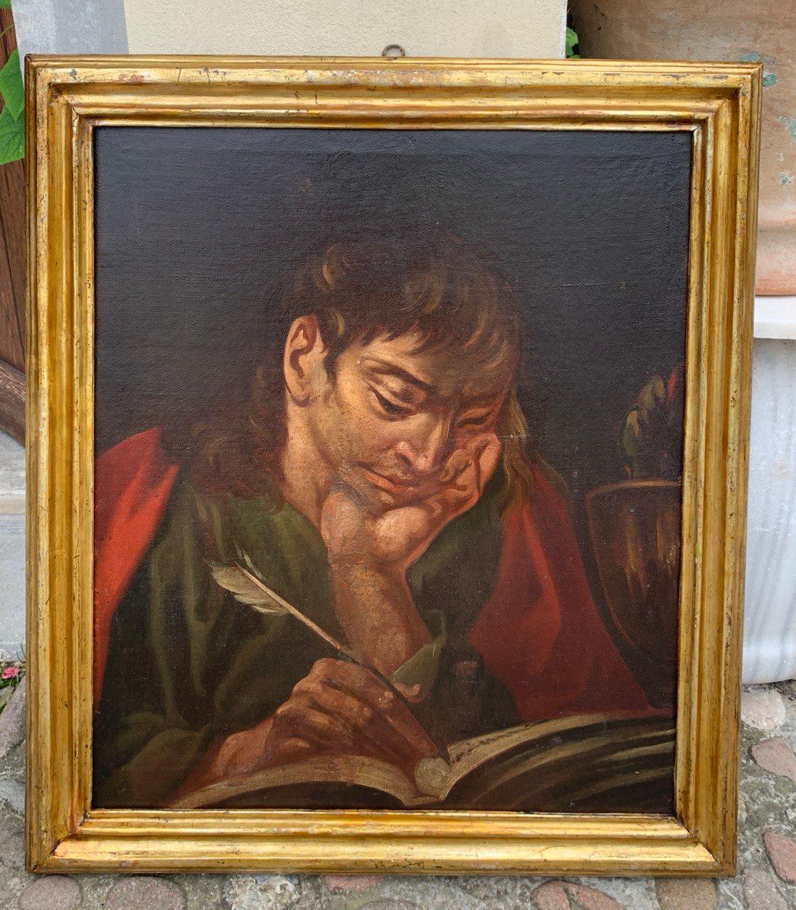Giambattista Piazzetta workshop (Venetian) - Set of six 18th century paintings For Sale 1