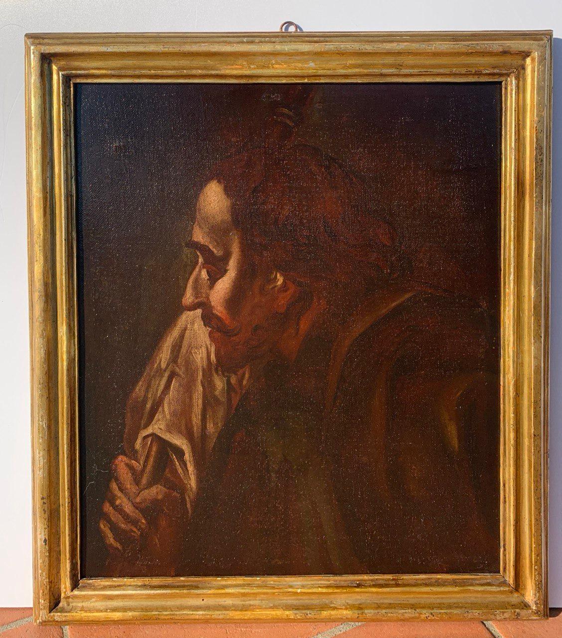 Giambattista Piazzetta workshop (Venetian) - Set of six 18th century paintings For Sale 2