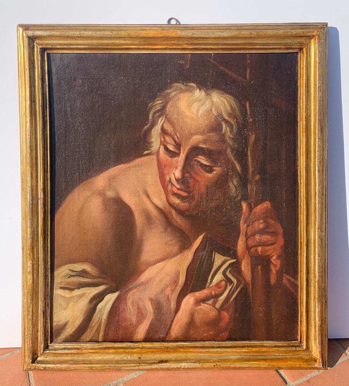 Giambattista Piazzetta workshop (Venetian) - Set of six 18th century paintings For Sale 3