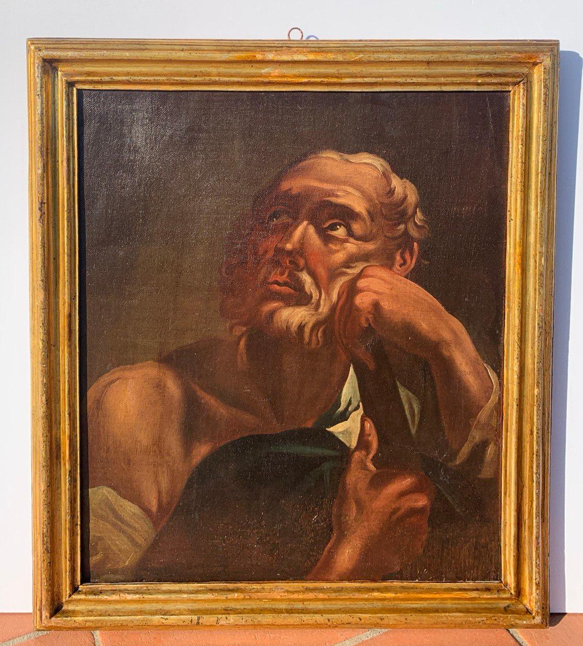 Giambattista Piazzetta workshop (Venetian) - Set of six 18th century paintings For Sale 6