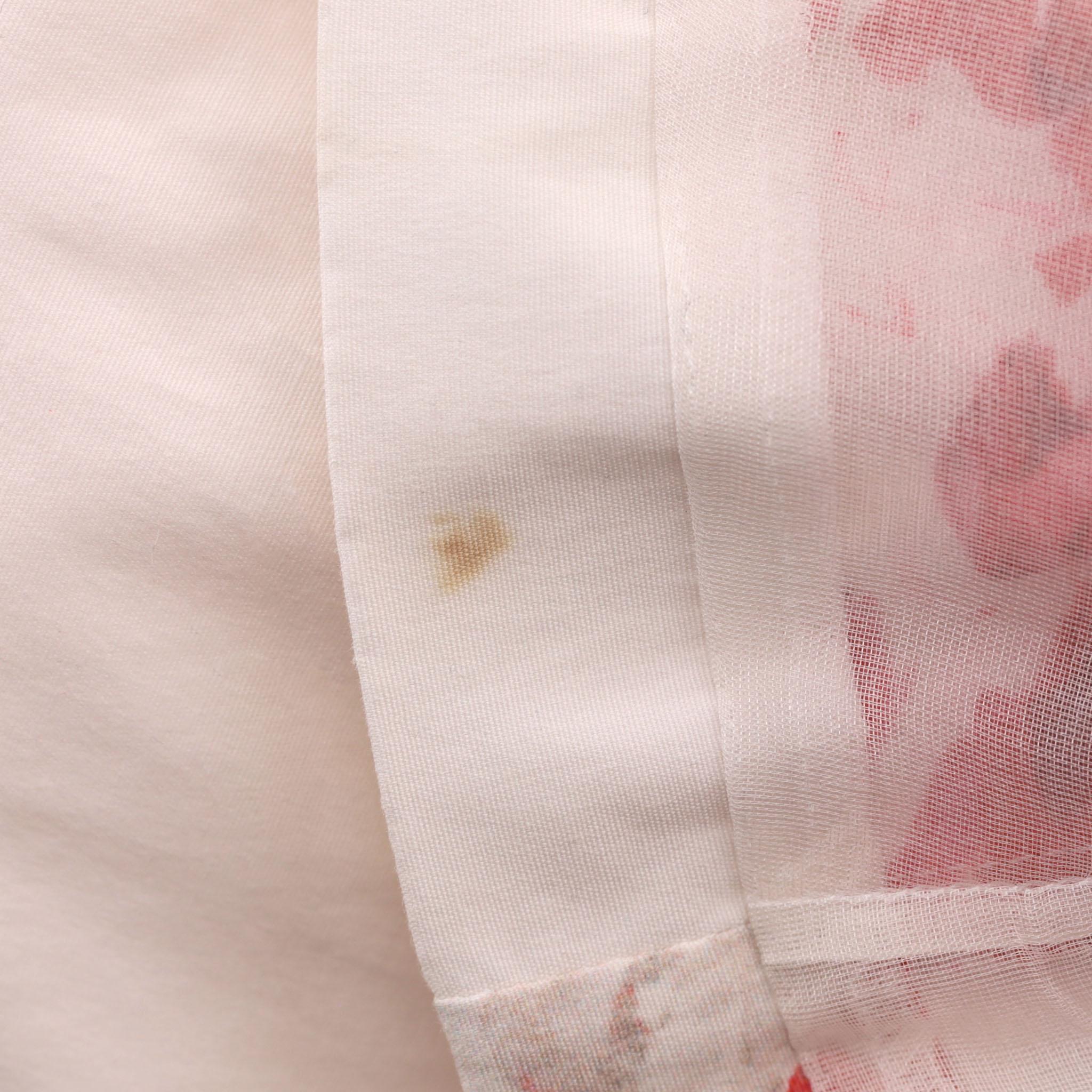 Giambattista Vali - Top à fleurs en coton et soie en vente 4