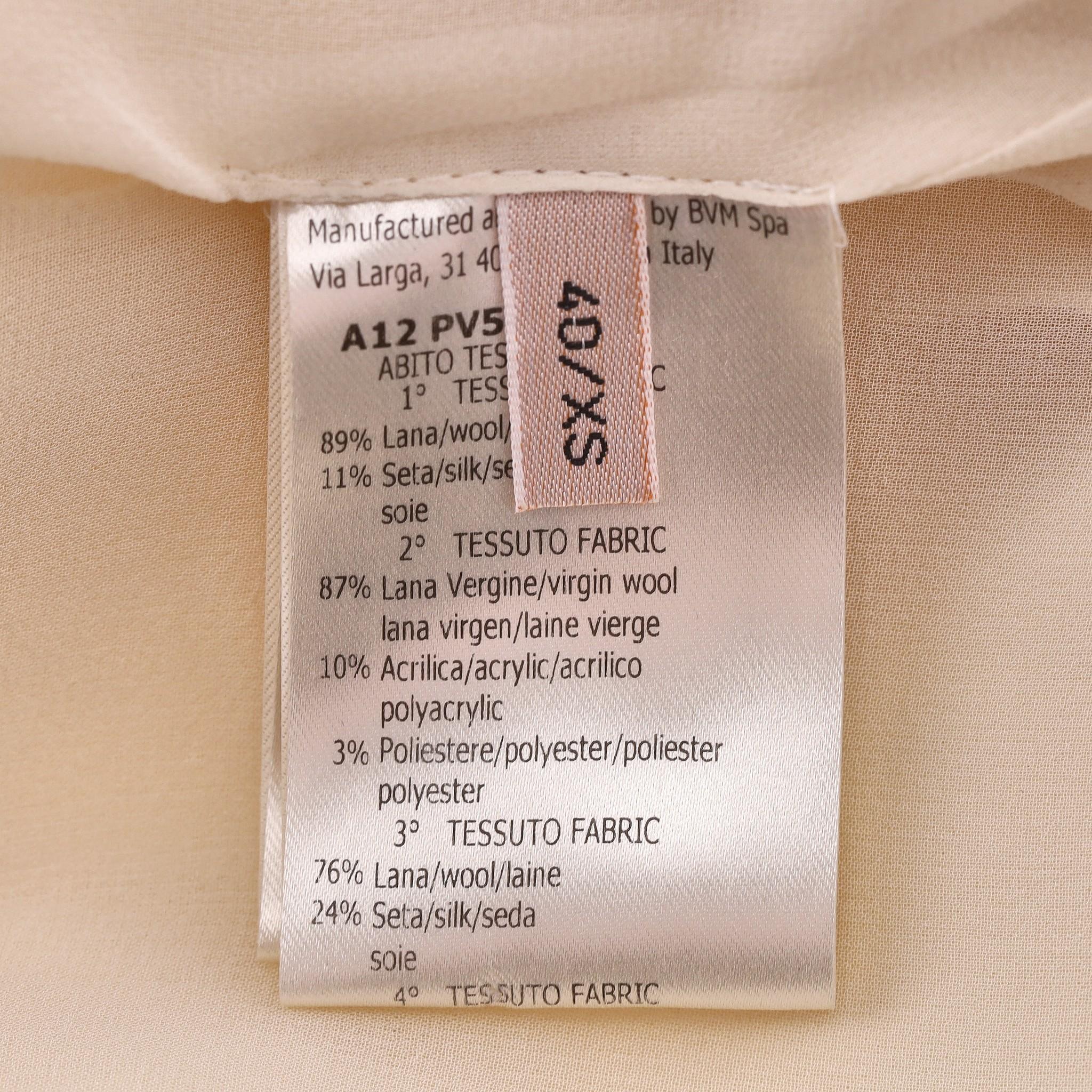 Giambattista Vali Silk & Wool Dress For Sale 1