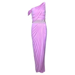 Giambattista Valli 2011 Pink Silk Jersey Goddess Gown