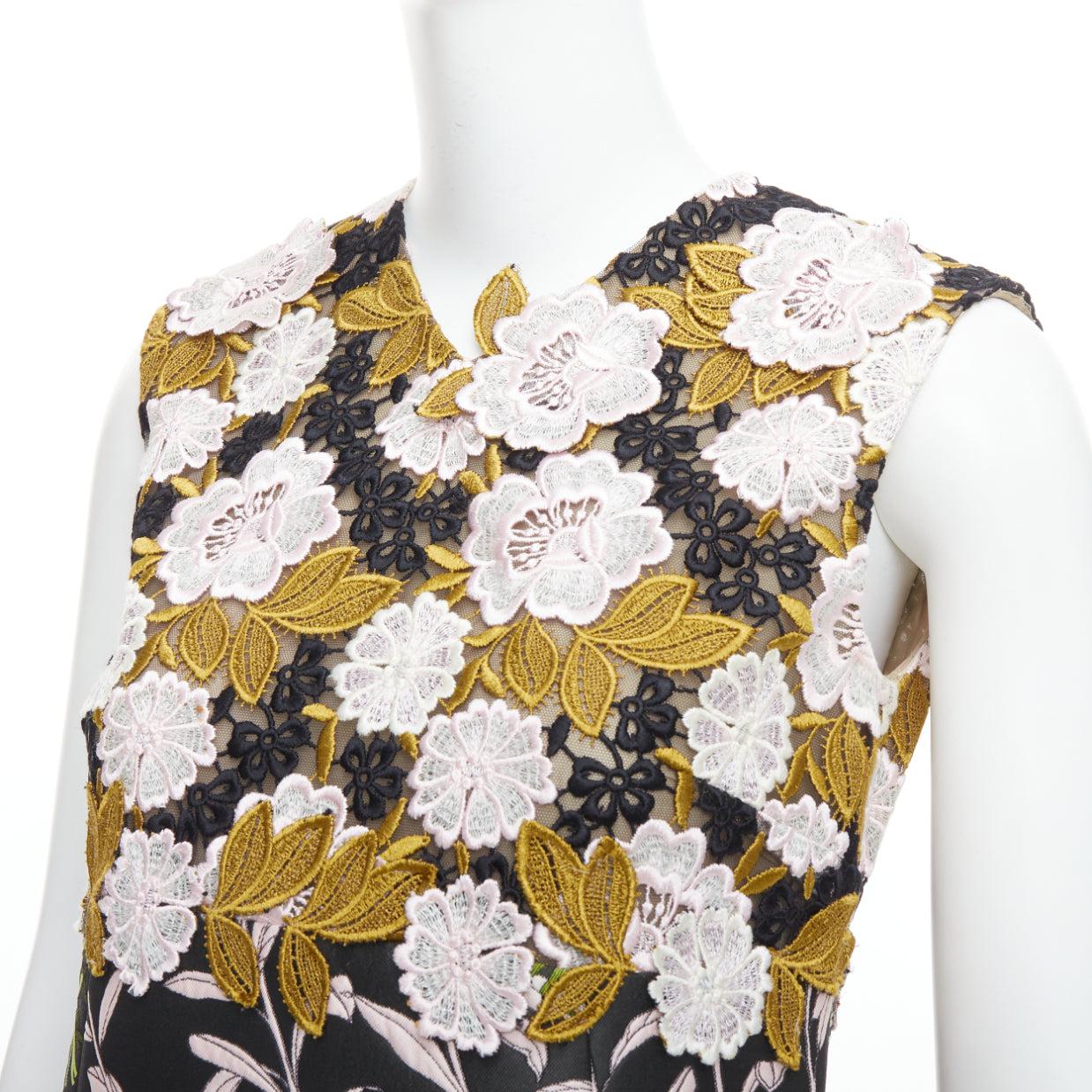 GIAMBATTISTA VALLI 2015 Pasarela vestido jacquard con cuerpo de encaje floral negro IT40 XS
Referencia: MECG/A00021
Marca: Giambattista Valli
Colección: 2015 - Pasarela
Material: Poliéster, mezcla
Color: Negro, Multicolor
Patrón: Floral
Cierre: