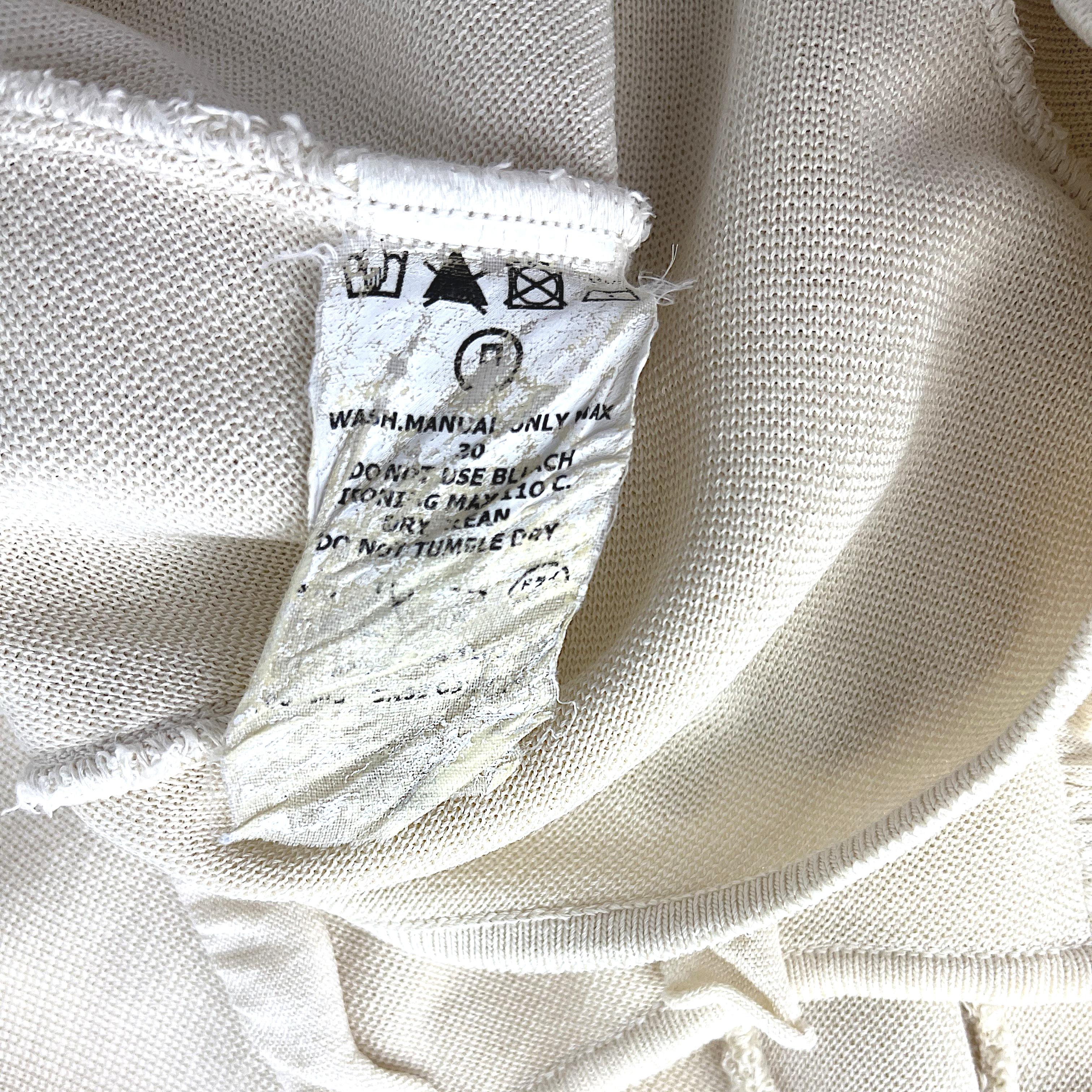 GIAMBATTISTA VALLI - Top en soie tricotée authentique avec volants  Taille 6US 38EU en vente 1