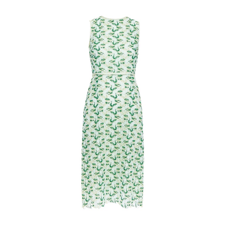 giambattista valli green dress Giambattista Valli - Giambattista Valli Dress in Green Multi 44 / 8 US main image 0