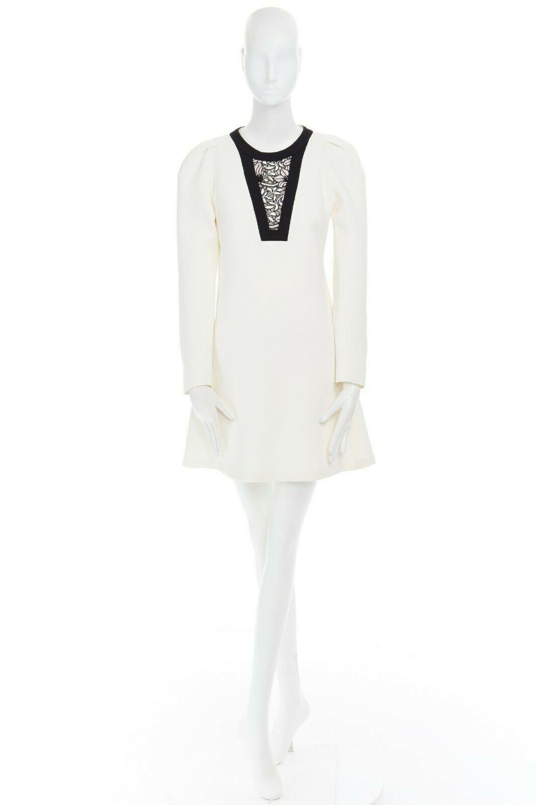 giambattista valli white lace dress