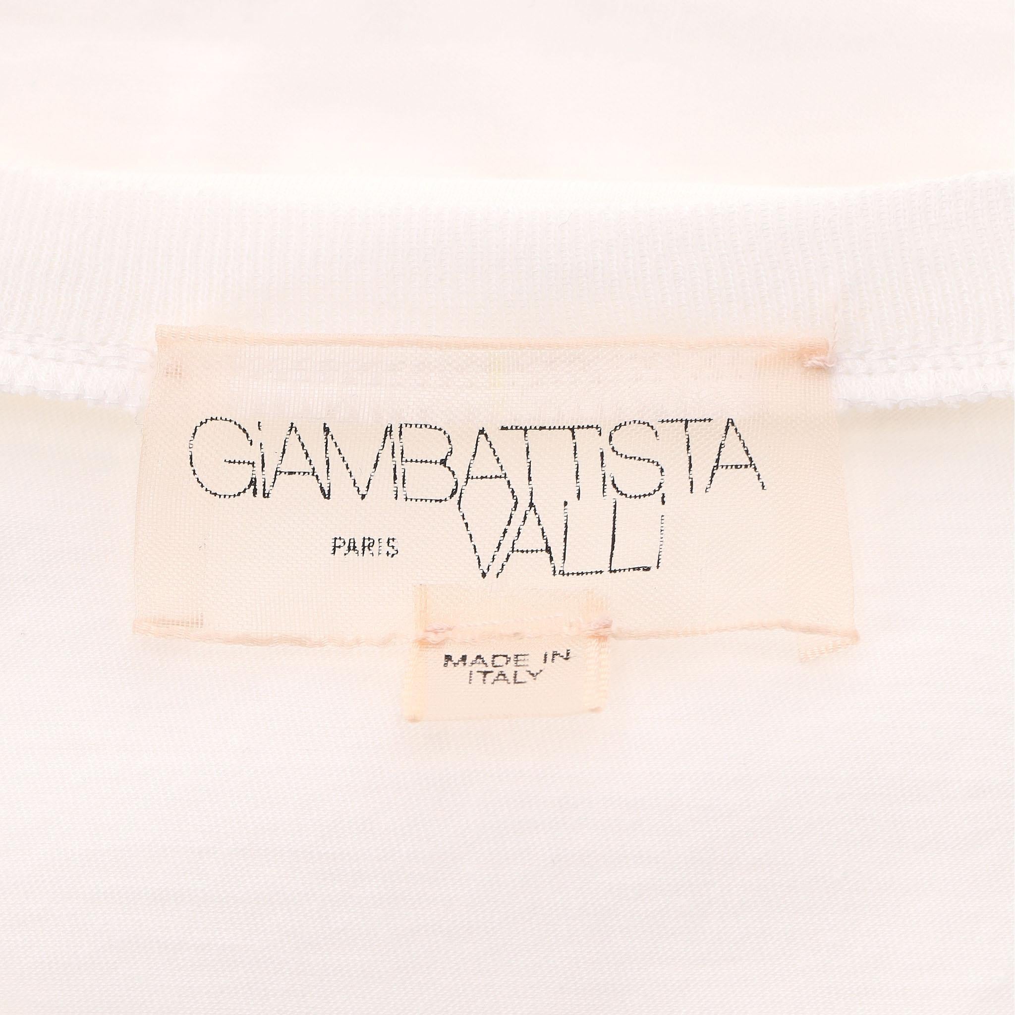 De las mujeres Top de algodón con encaje floral Giambattista Valli en venta