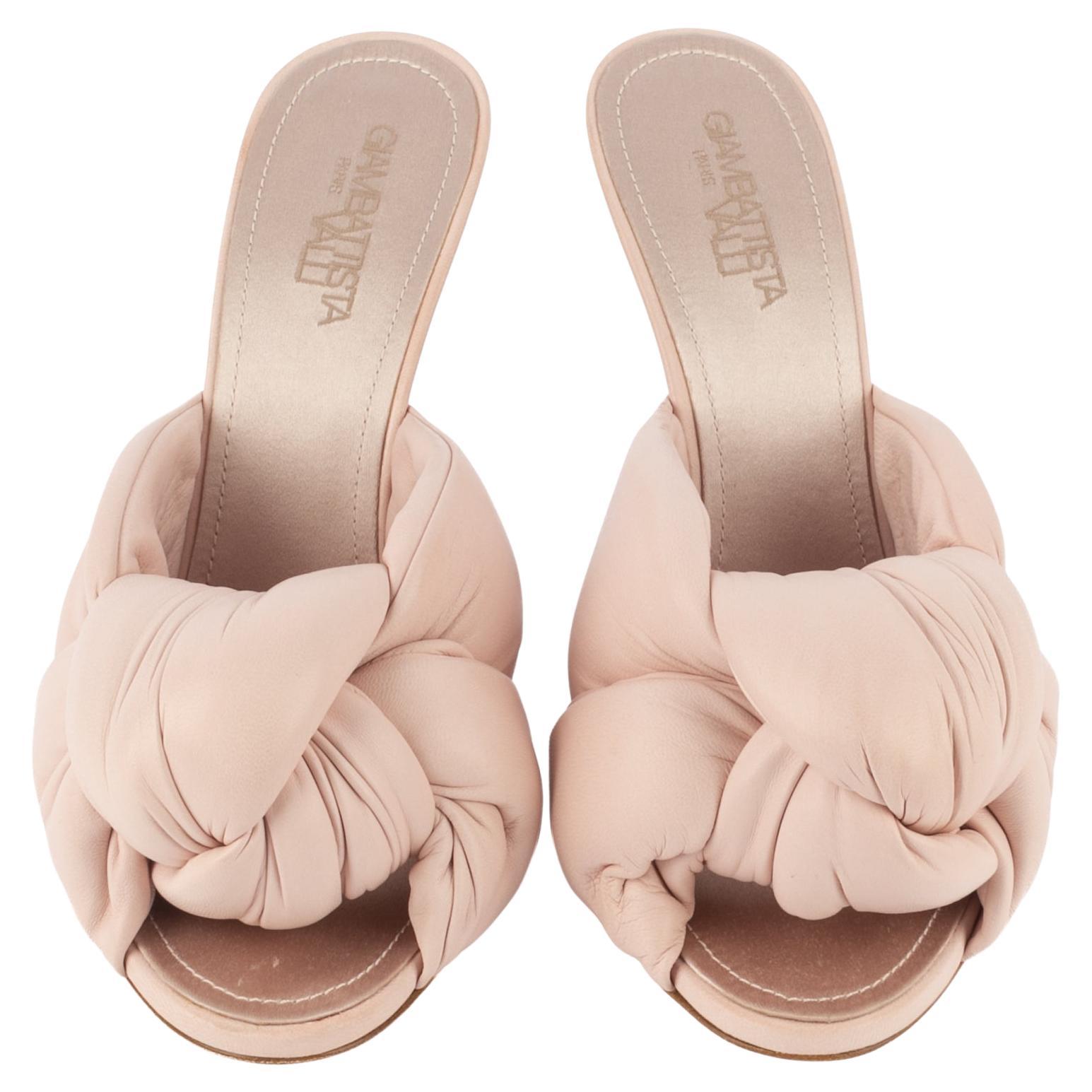 Giambattista Valli Pantoletten mit Absatz 'Maci Bow' im Angebot