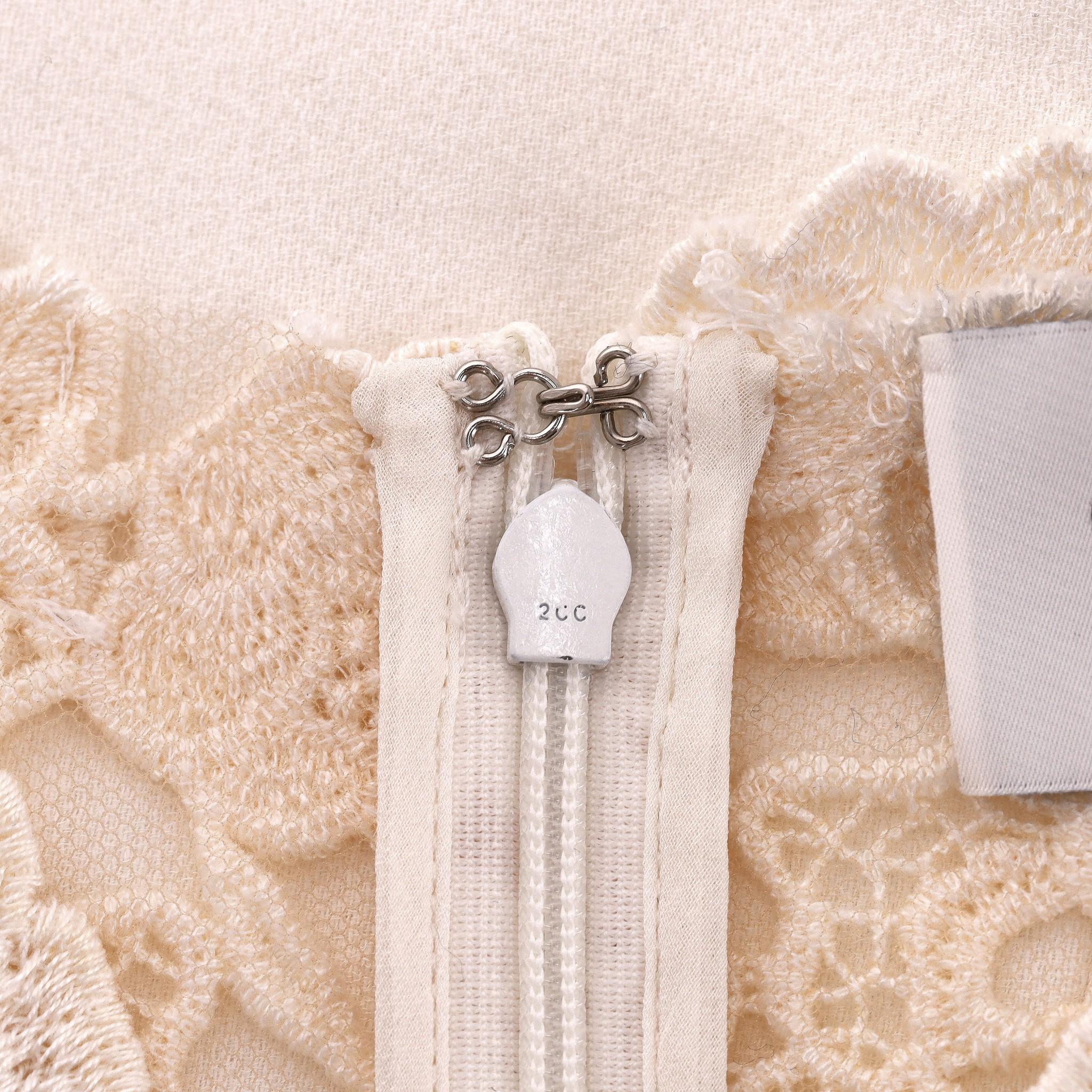 Giambattista Valli Lace Detailed Dress For Sale 1